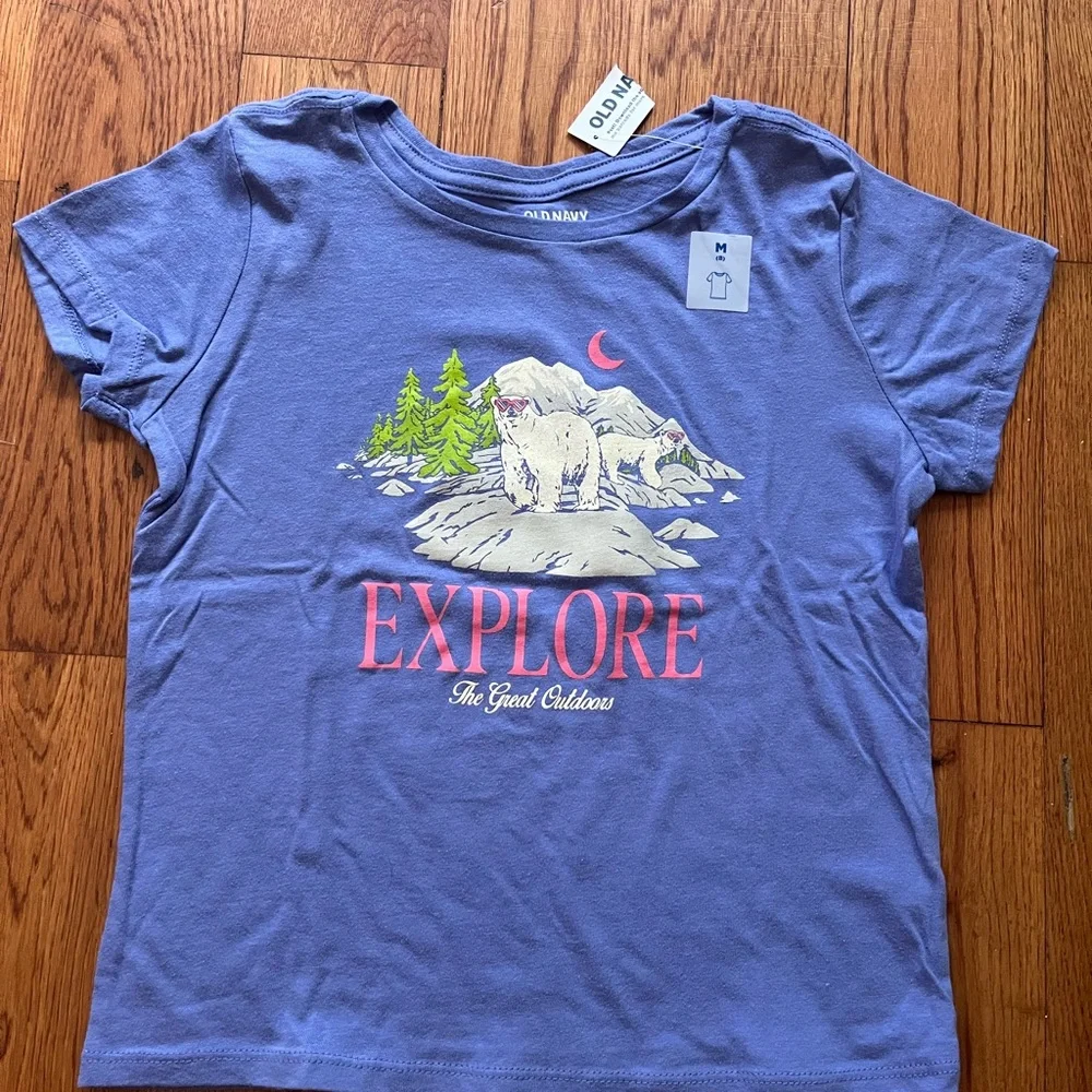 Old Navy Gray Graphic Tees - Picture 6 of 12